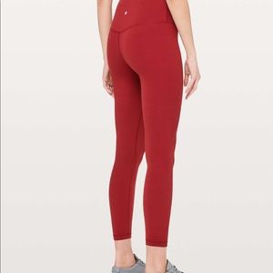 Lululemon align pant red size 8
